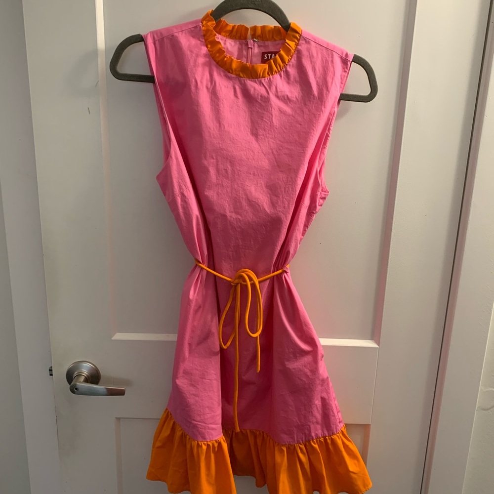Staud Dress - Pink mini dress size 8